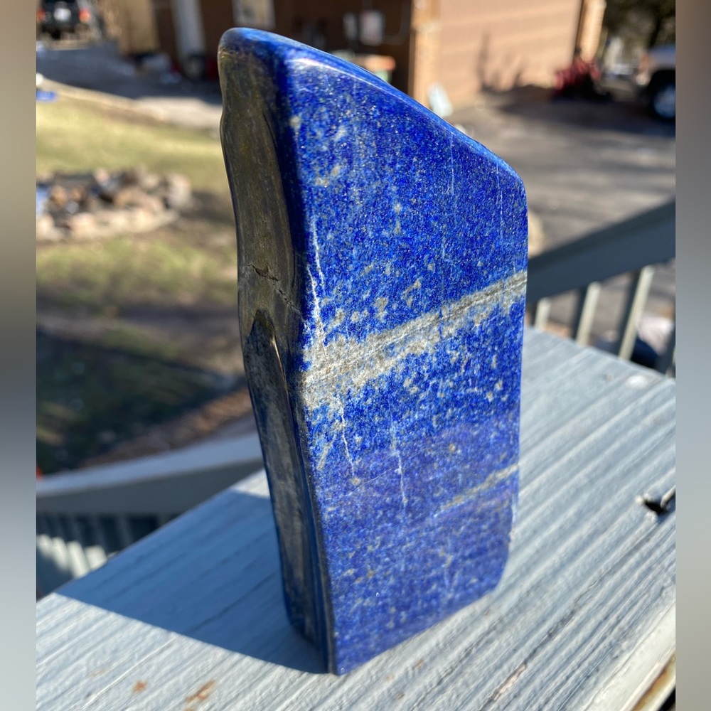Polished Lapis Lazuli Freeform over 560 grams